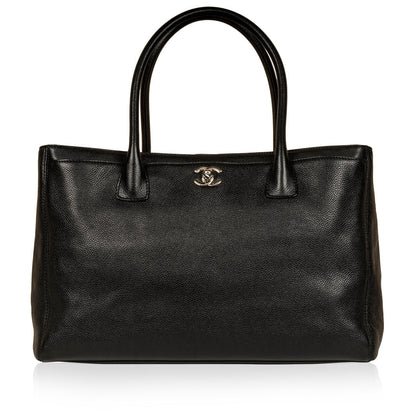 Chanel Timeless Caviar Black Tote Bag
