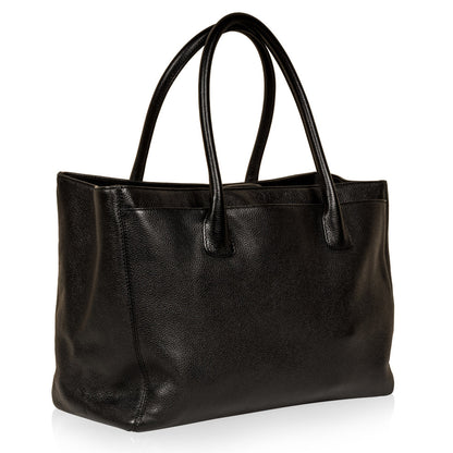 Chanel Timeless Caviar Black Tote Bag