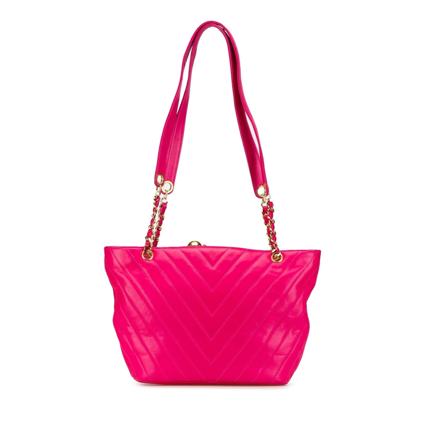 Chanel Gabrielle Lambskin Pink Tote Bag