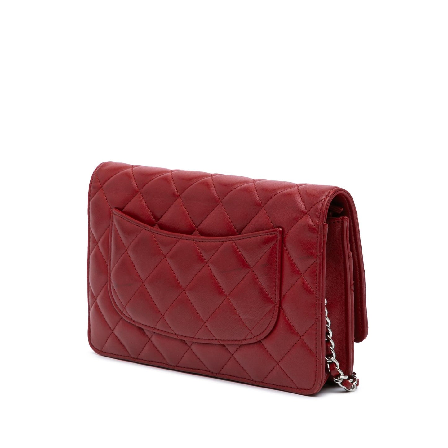 Chanel Gabrielle Lambskin Red Crossbody Style 2