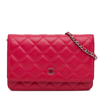Chanel Classic Lambskin Wallet On Chain