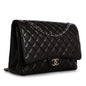 Chanel Classic Flap Caviar Black Shoulder Bag Style 45