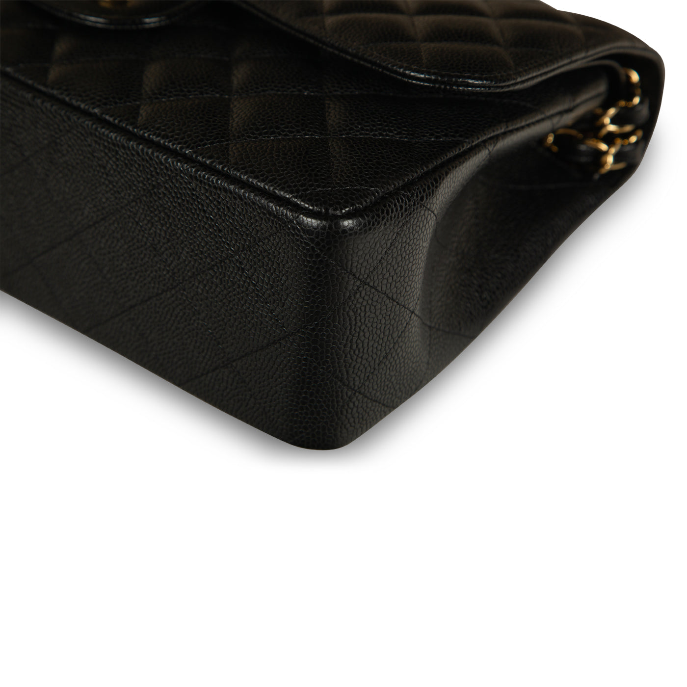 Chanel Classic Flap Lambskin Black Shoulder Bag Style 72