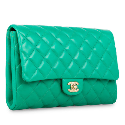 Chanel WOC Lambskin Gold Crossbody