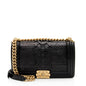 Chanel Crumpled Calfskin Old Medium Boy Bag
