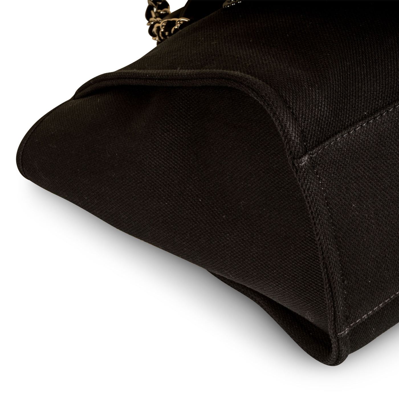 Chanel Cambon Canvas Black Tote Bag Style 4