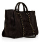 Chanel Cambon Canvas Black Tote Bag Style 3