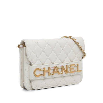 Chanel Gabrielle White Crossbody