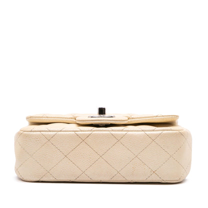 Chanel Extra Mini Rectangular Classic Caviar Single Flap