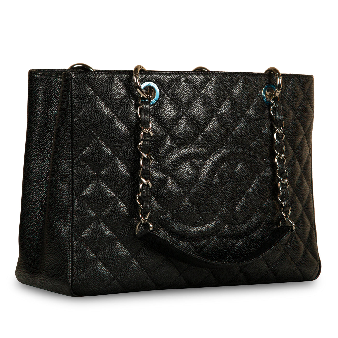 Chanel Timeless Caviar Black Tote Bag Style 23