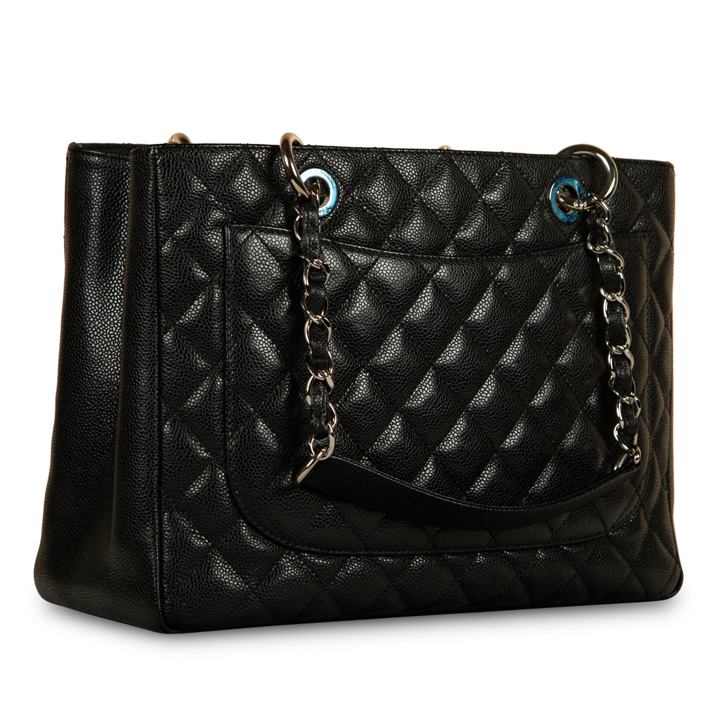 Chanel Timeless Caviar Black Tote Bag Style 23