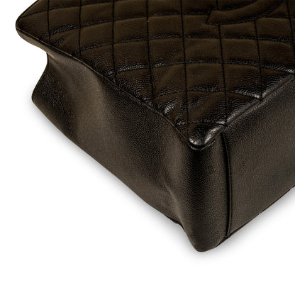 Chanel Timeless Caviar Black Tote Bag Style 34