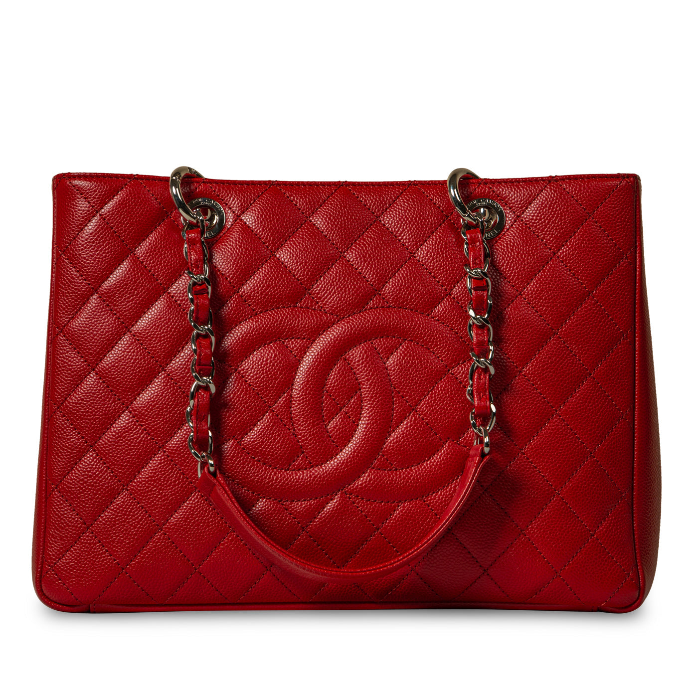 Chanel Timeless Caviar Black Tote Bag Style 2