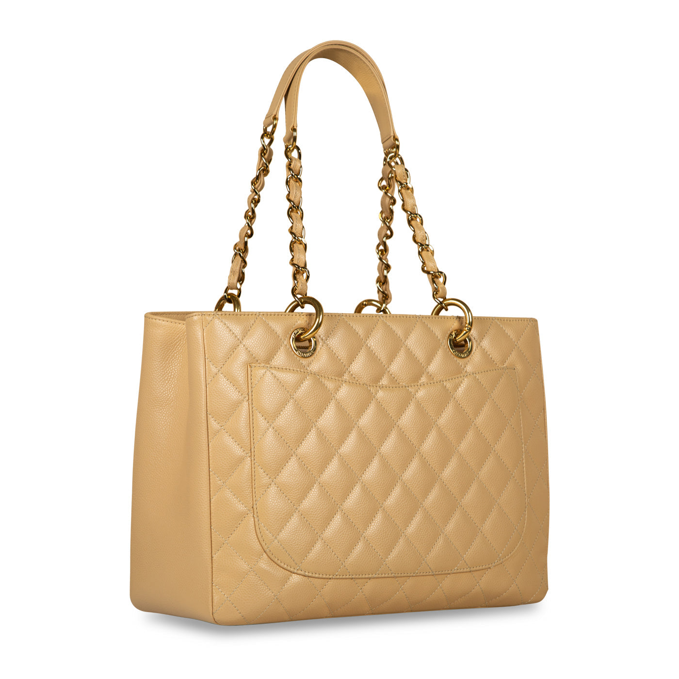 Chanel Timeless Caviar Gold Tote Bag Style 6
