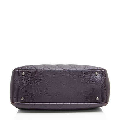 Chanel Iridescent Caviar Chic Shopping Tote