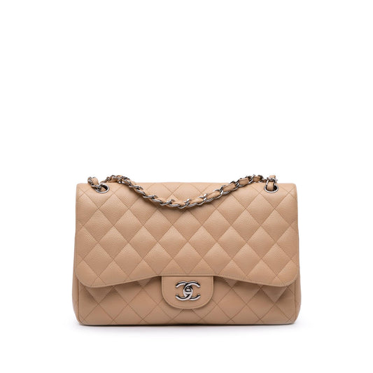 Chanel Gabrielle Caviar Brown Shoulder Bag Style 8