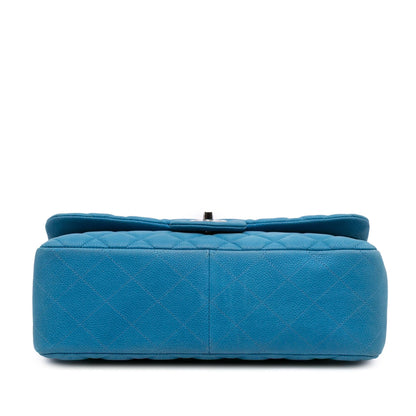 Chanel Gabrielle Caviar Blue Shoulder Bag Style 2