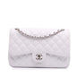 Chanel Gabrielle Caviar White Shoulder Bag Style 4