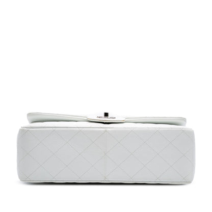 Chanel Gabrielle Caviar White Shoulder Bag Style 5