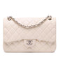 Chanel Gabrielle Caviar White Shoulder Bag Style 3