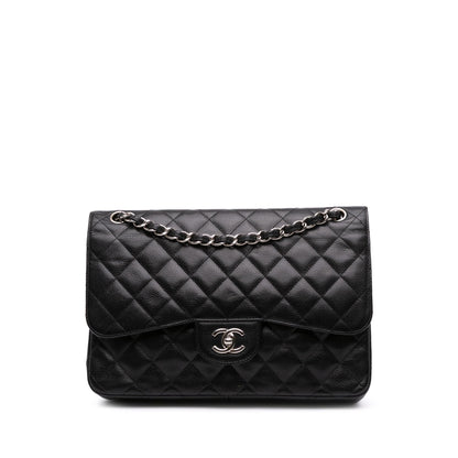 Chanel Gabrielle Caviar Black Shoulder Bag Style 8