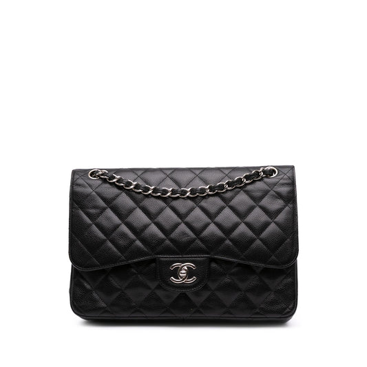 Chanel Gabrielle Caviar Black Shoulder Bag Style 8