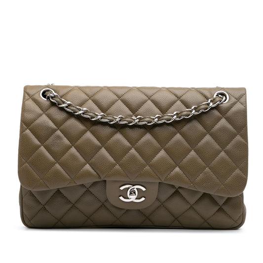 Chanel Gabrielle Caviar Brown Shoulder Bag Style 6