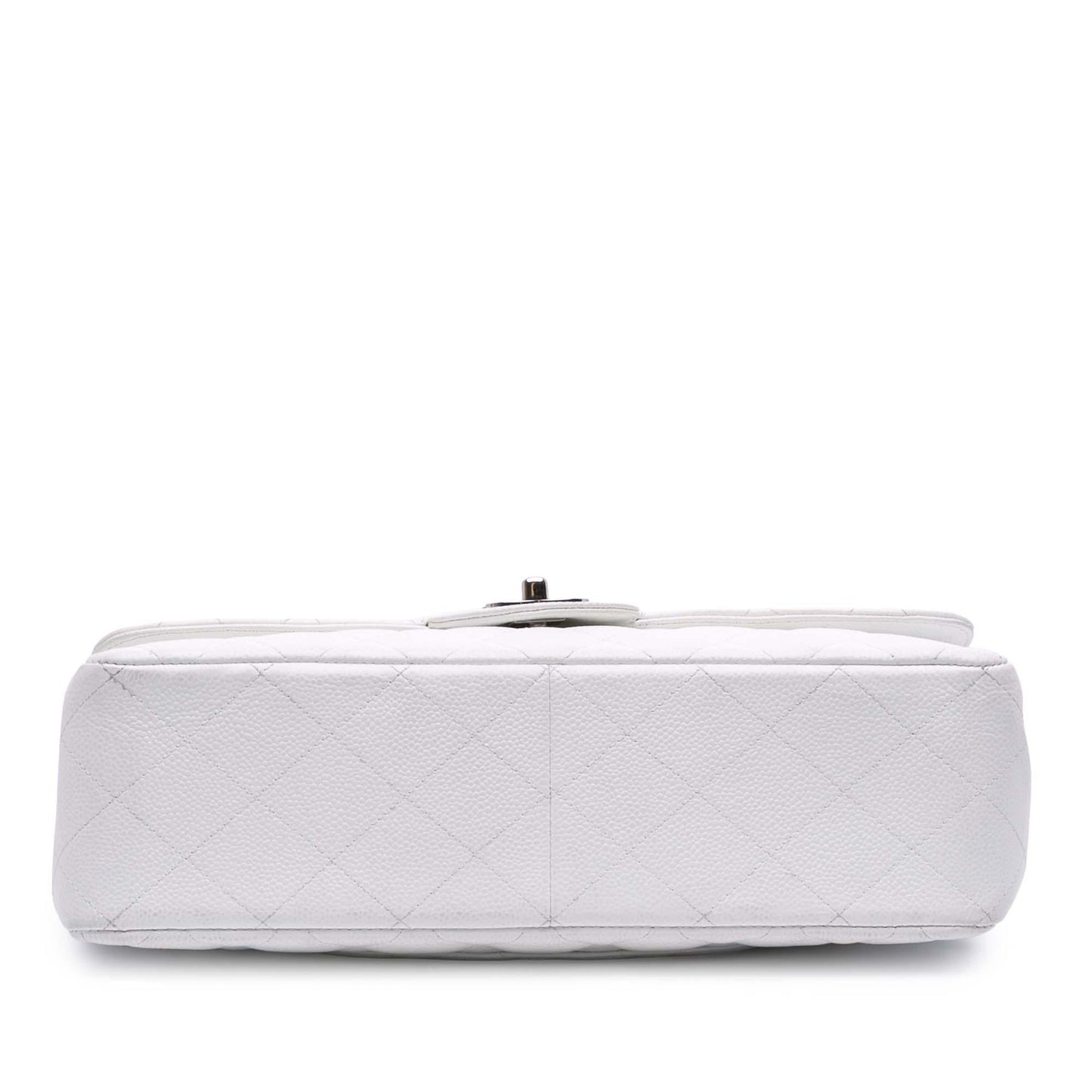 Chanel Gabrielle Caviar White Shoulder Bag Caviar