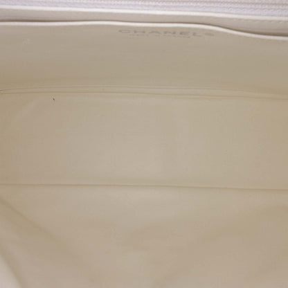 Chanel Gabrielle Caviar White Shoulder Bag Caviar