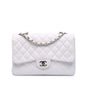 Chanel Gabrielle Caviar White Shoulder Bag Caviar