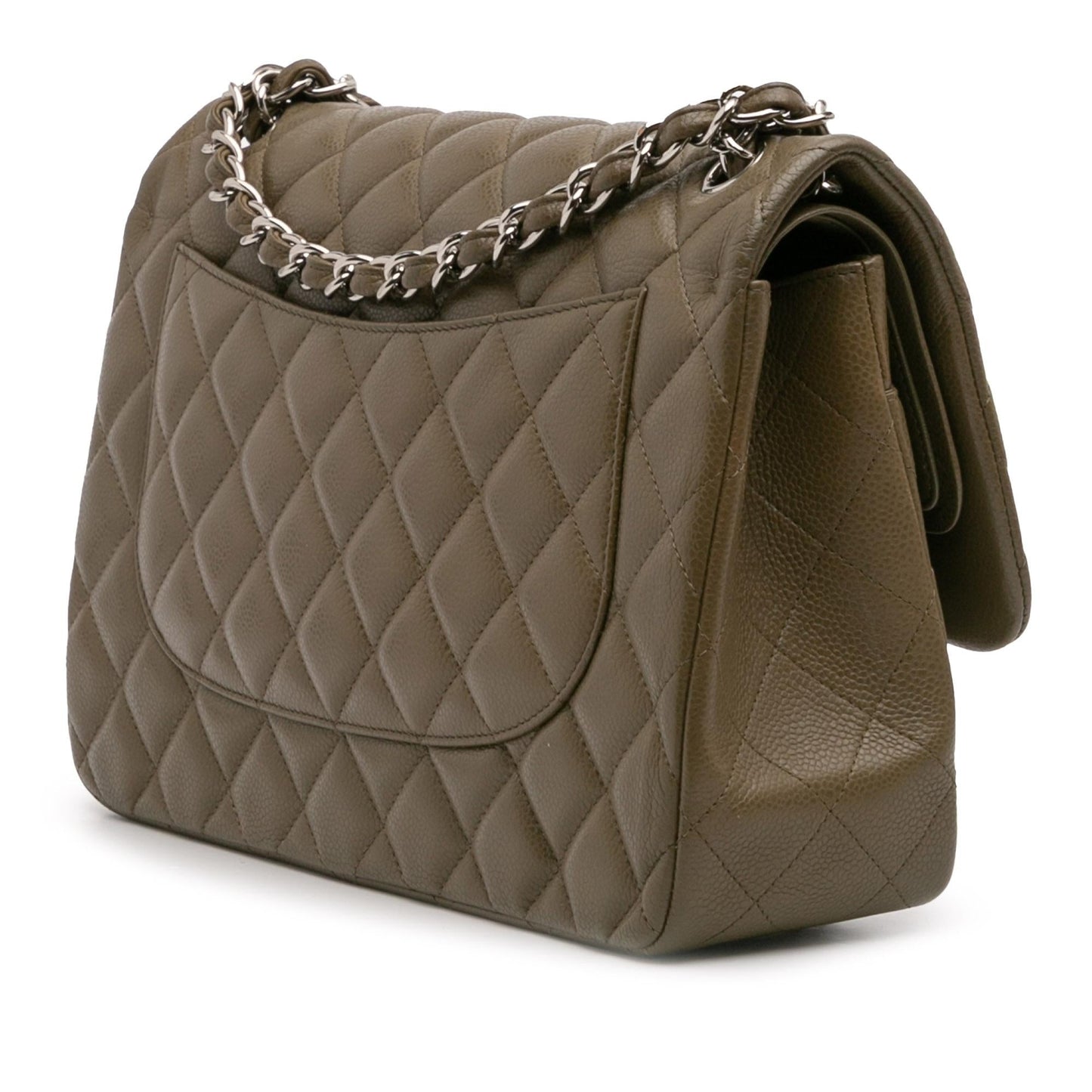 Chanel Gabrielle Caviar Brown Shoulder Bag Caviar