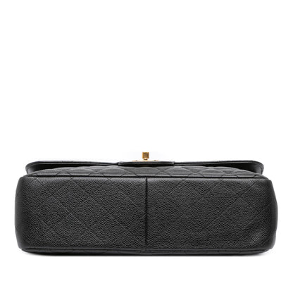 Chanel Gabrielle Caviar Black Shoulder Bag Style 3
