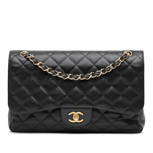 Chanel Gabrielle Caviar Black Shoulder Bag Style 3