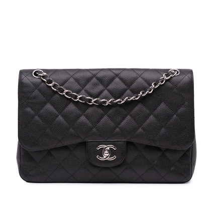 Chanel Gabrielle Caviar Black Shoulder Bag Style 2