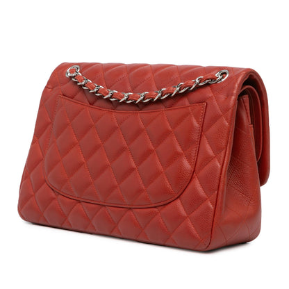 Chanel Gabrielle Caviar Red Shoulder Bag