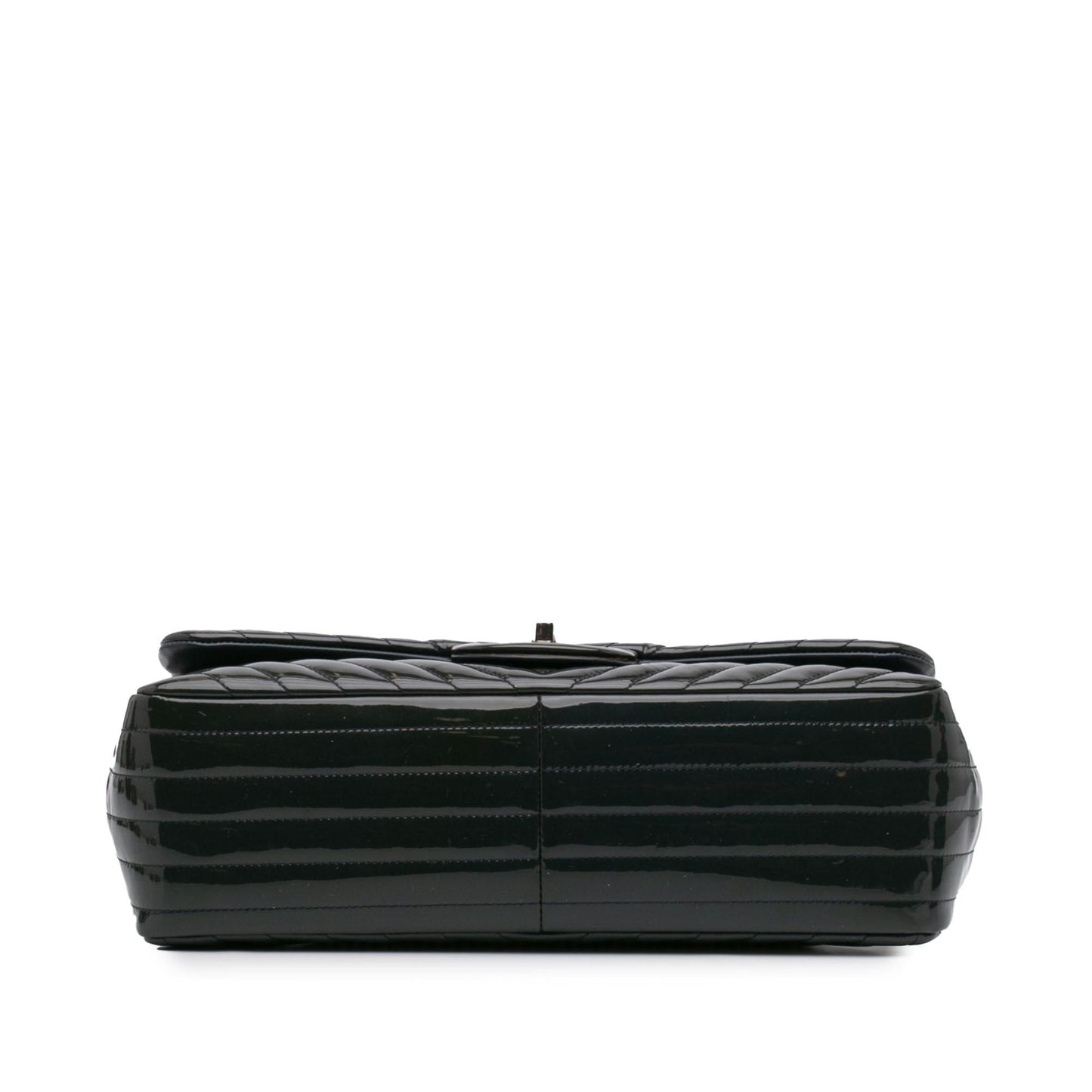 Chanel Gabrielle Patent Leather Blue Shoulder Bag Style 3
