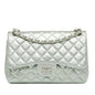 Chanel Gabrielle Lambskin Silver Shoulder Bag