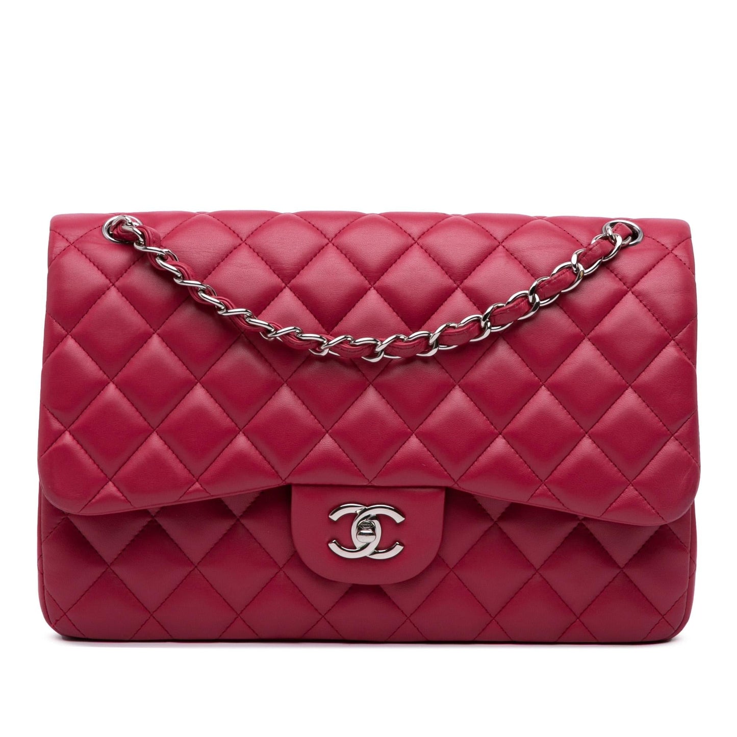 Chanel Gabrielle Lambskin Pink Shoulder Bag Style 2