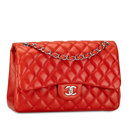 Chanel Gabrielle Lambskin Red Shoulder Bag Style 2