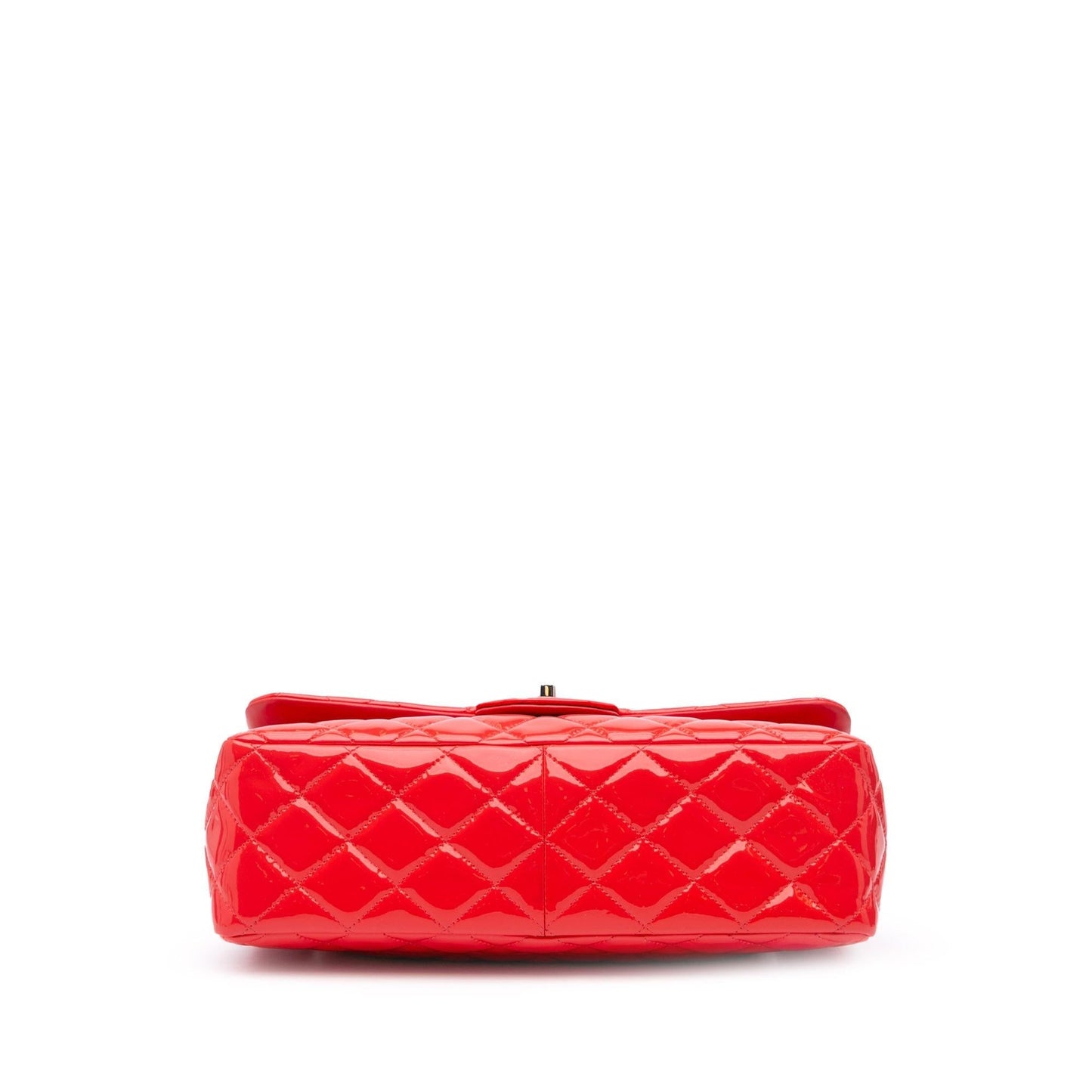 Chanel Gabrielle Patent Leather Red Shoulder Bag Style 2