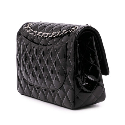 Chanel Gabrielle Patent Leather Black Shoulder Bag Style 3