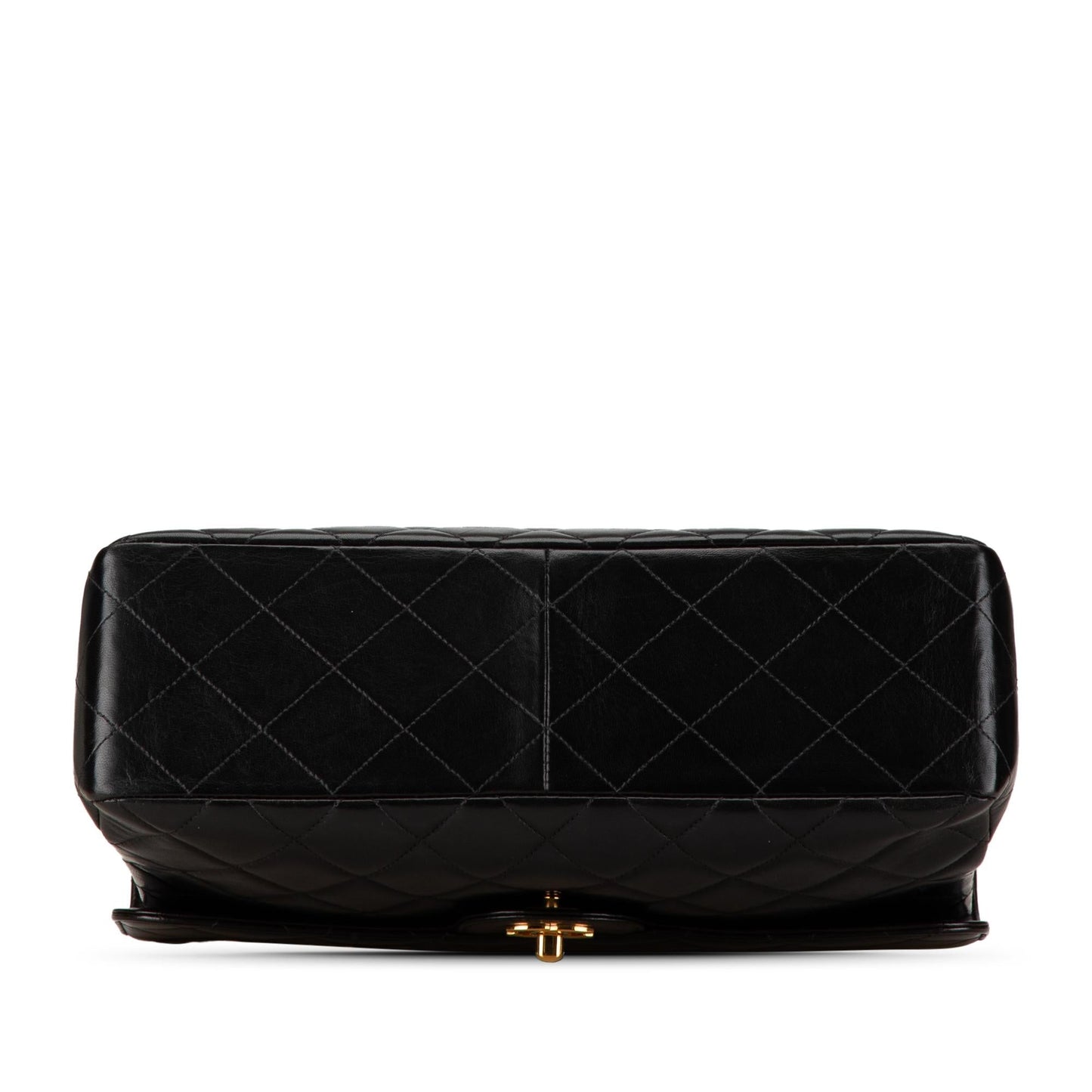 Chanel Gabrielle Lambskin Black Shoulder Bag Style 74