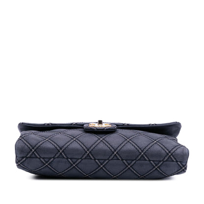 Chanel Gabrielle Calfskin Blue Shoulder Bag
