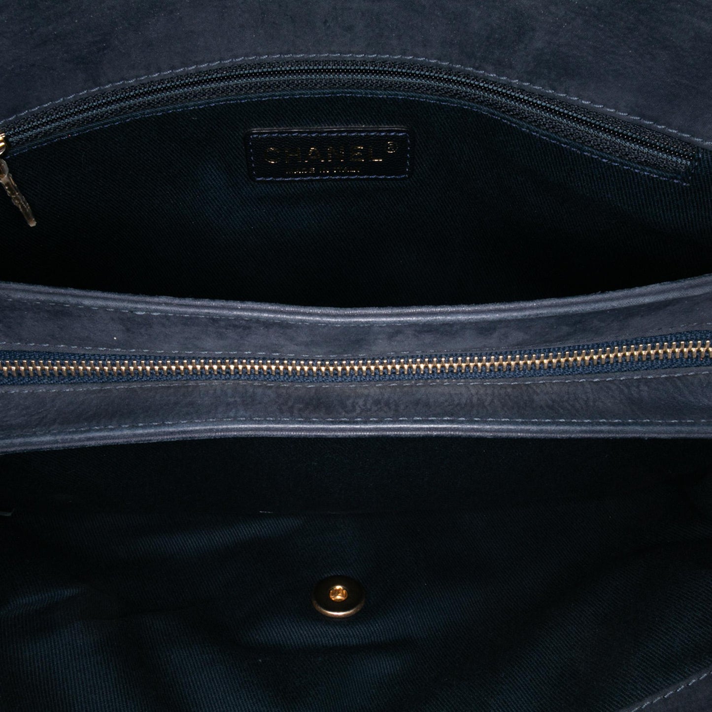 Chanel Gabrielle Calfskin Blue Shoulder Bag