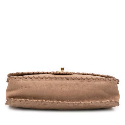 Chanel Jumbo Quilted Iridescent Calfskin Happy Stitch Flap