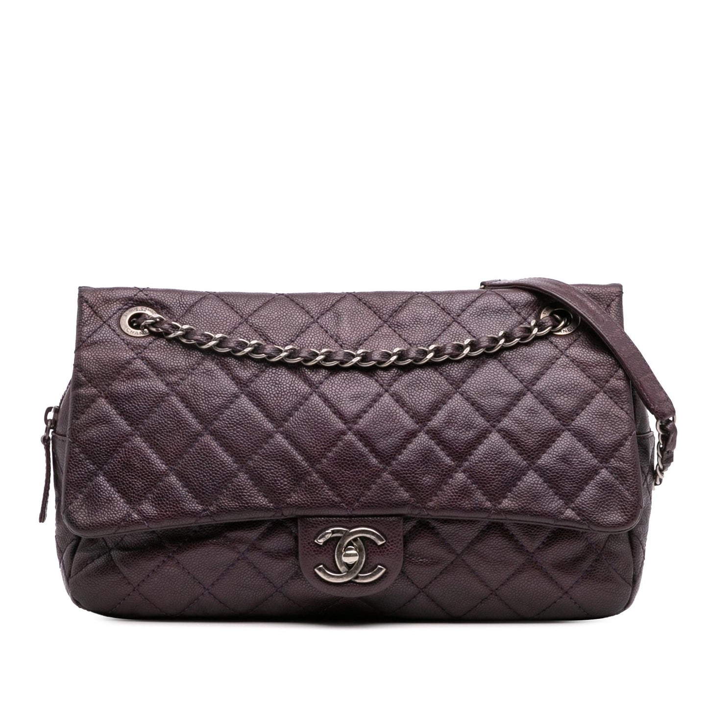 Chanel Gabrielle Caviar Tan Shoulder Bag Style 2