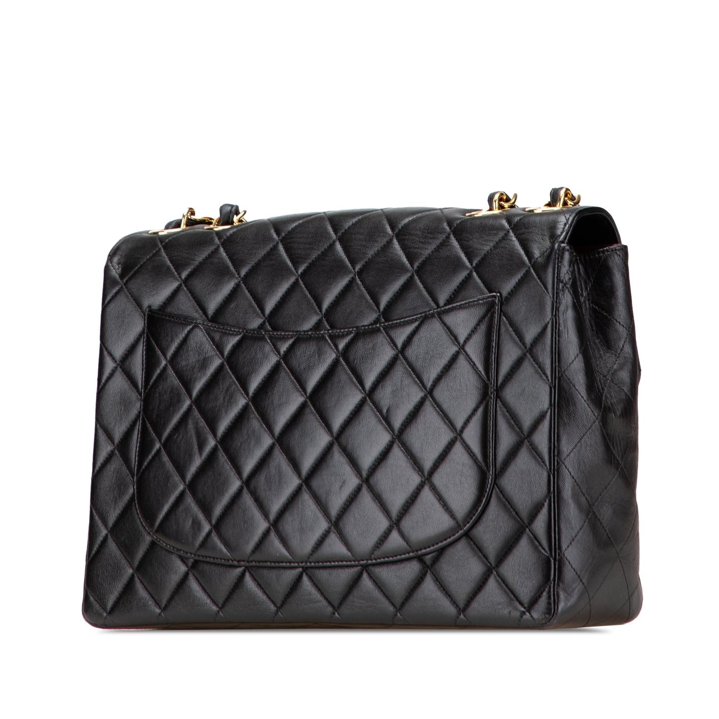 Chanel Jumbo Xl Classic Lambskin Single Flap