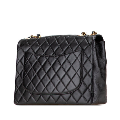 Chanel Jumbo Xl Classic Lambskin Single Flap