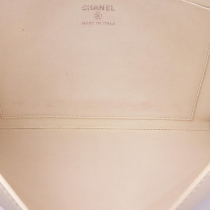 Chanel Gabrielle Lambskin White Shoulder Bag Style 6