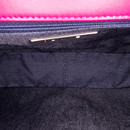 Chanel Gabrielle Lambskin Pink Shoulder Bag Style 9